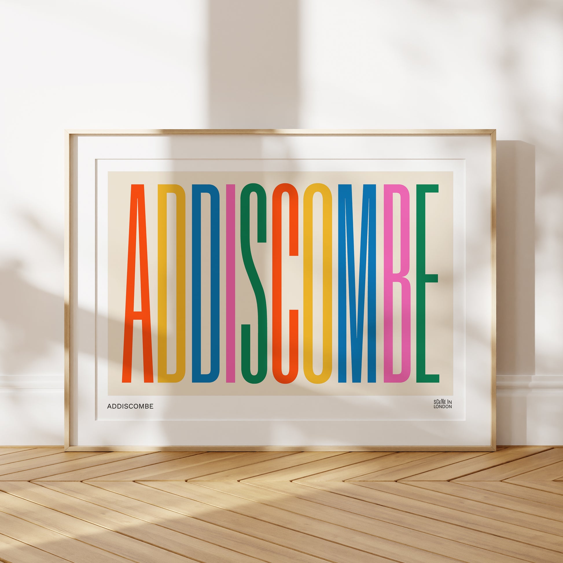 Addiscombe Croydon Modern Print