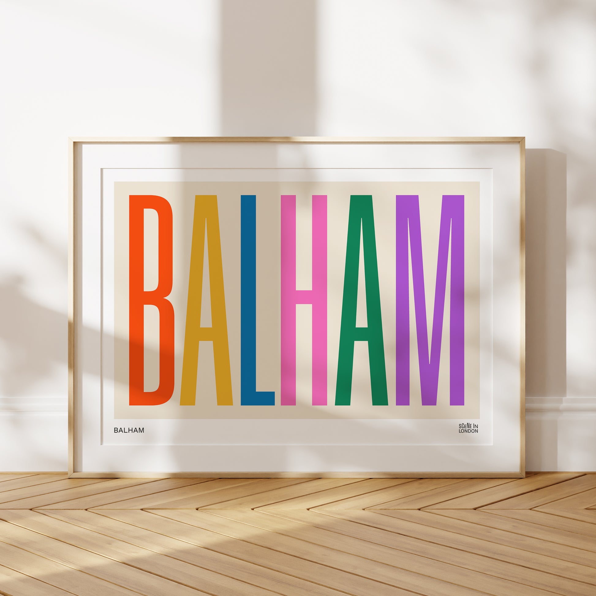 Balham Wandsworth Wall Print