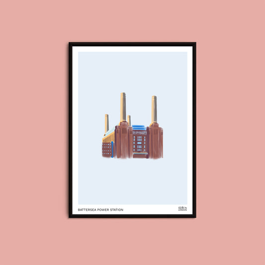Battersea Power Station Art Print