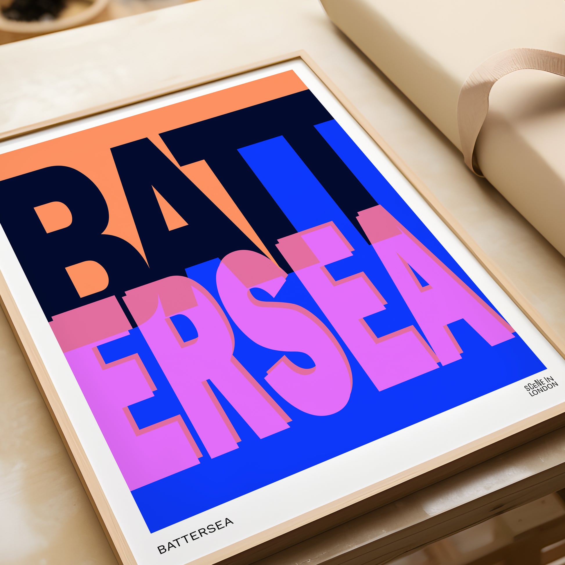 Battersea London art print
