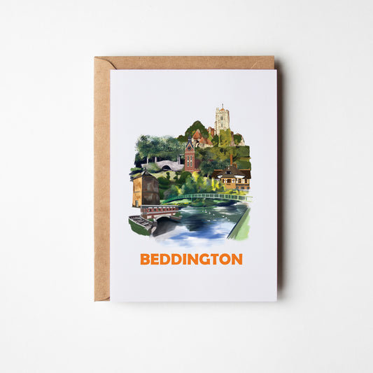 Beddington Park Greeting card by Scene in London 