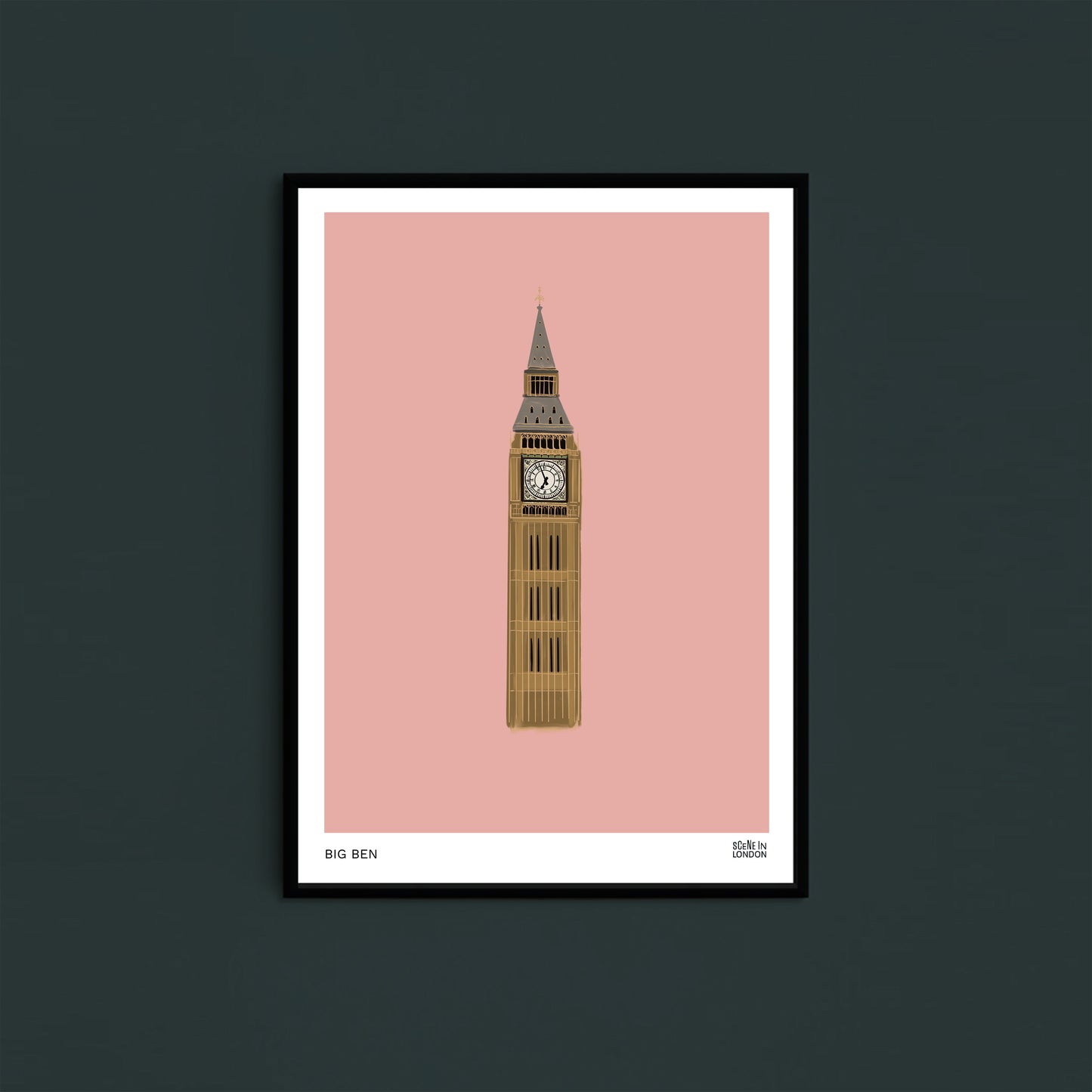 Big Ben art print by Scene in London