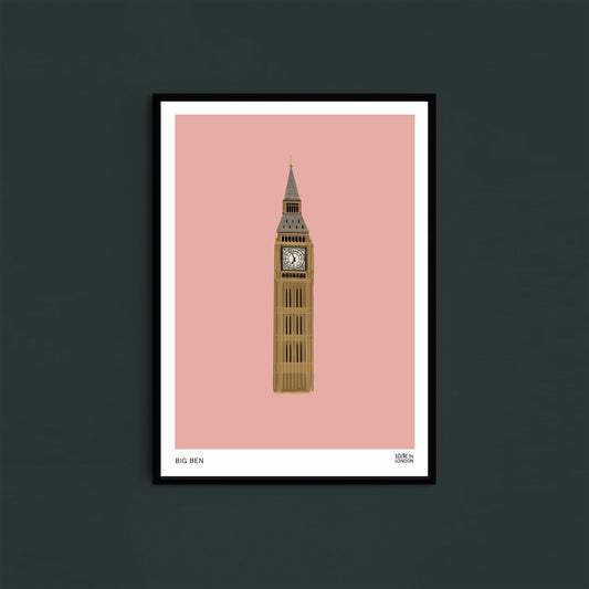 Big Ben art print by Scene in London
