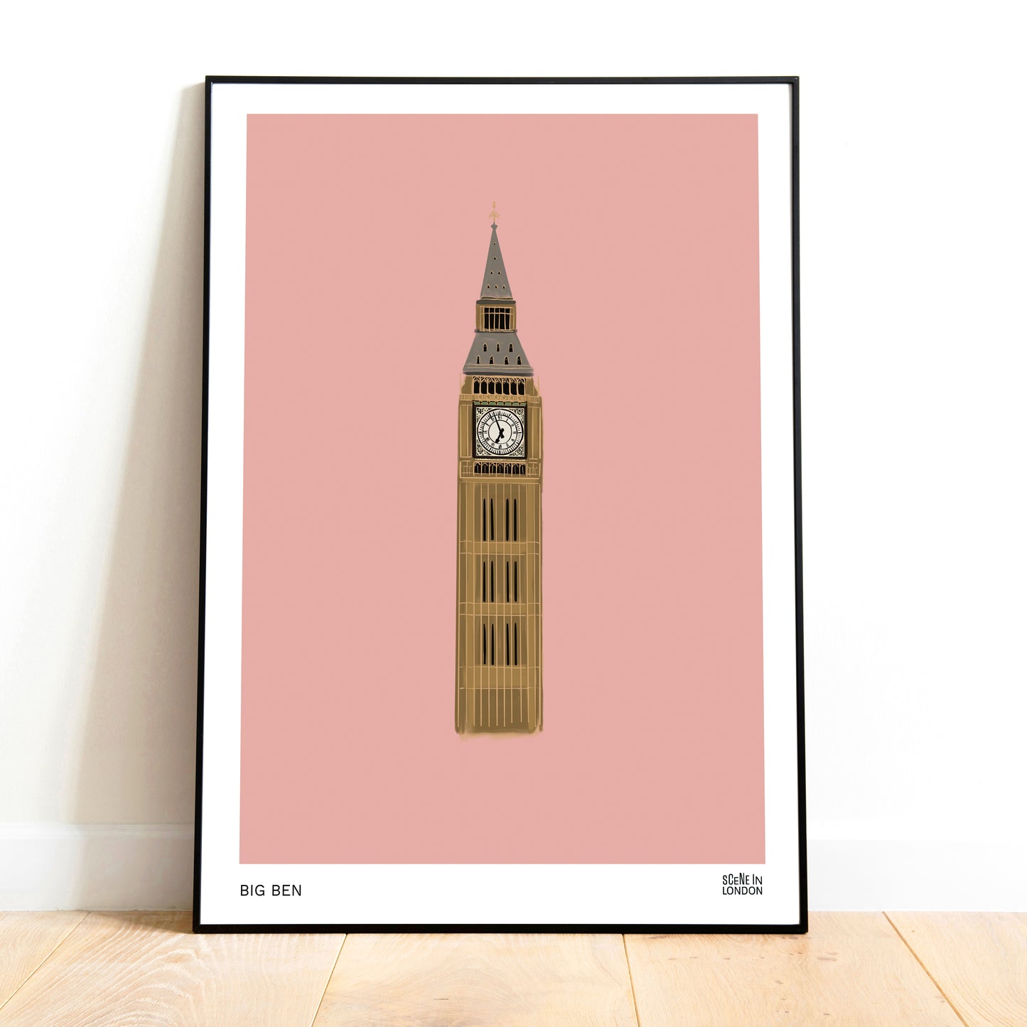 Big Ben art print by Scene in London