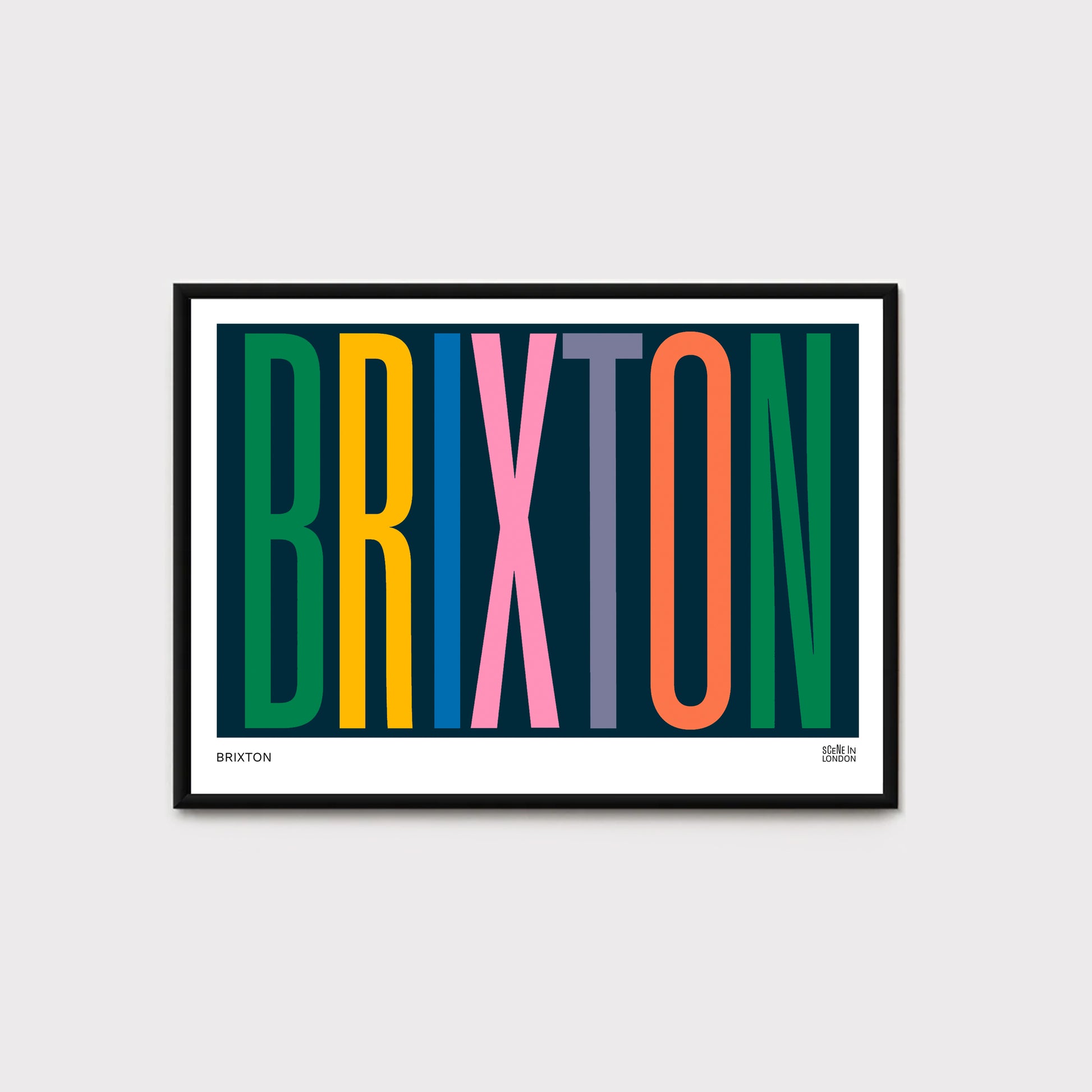 Brixton poster print