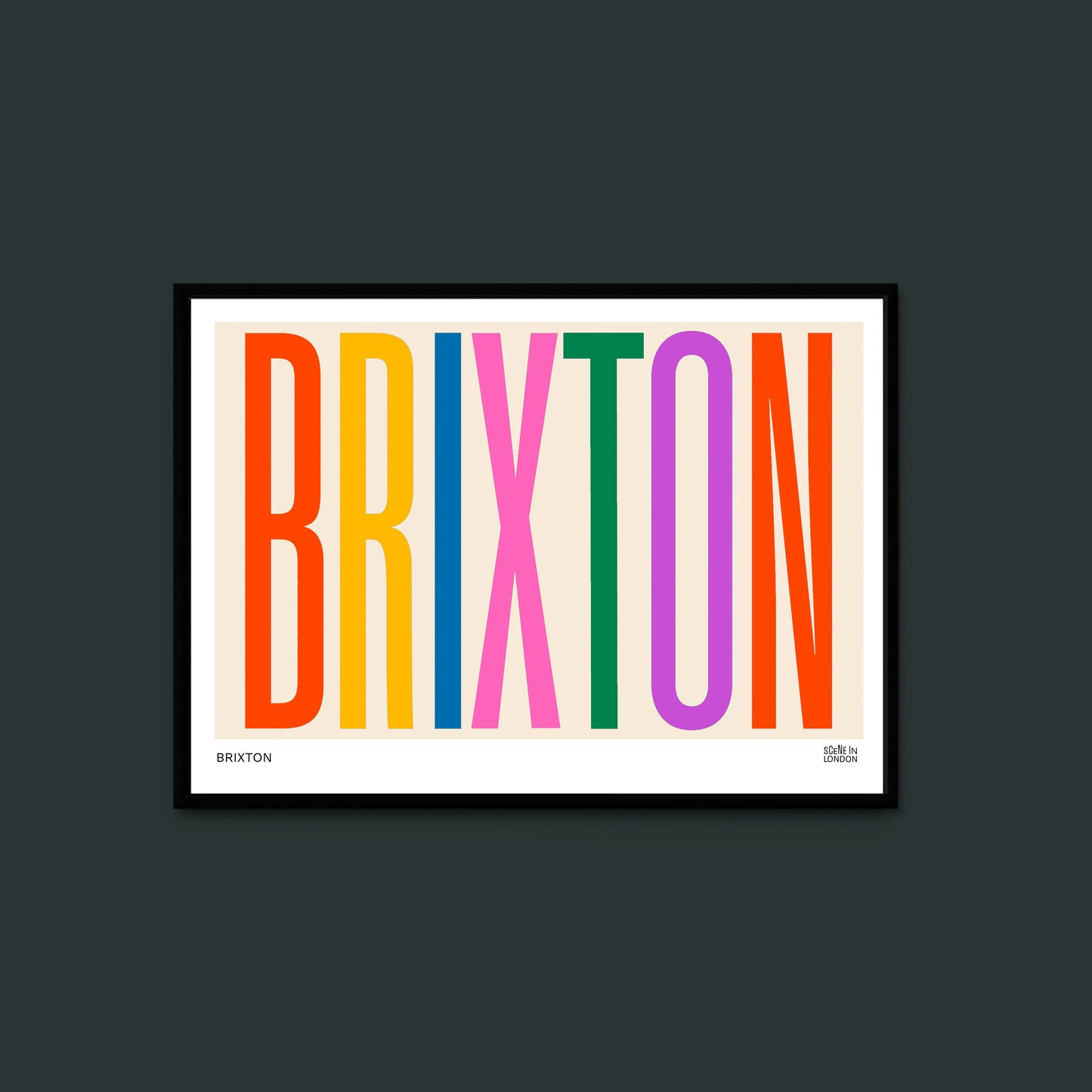 Brixton contemporary art print