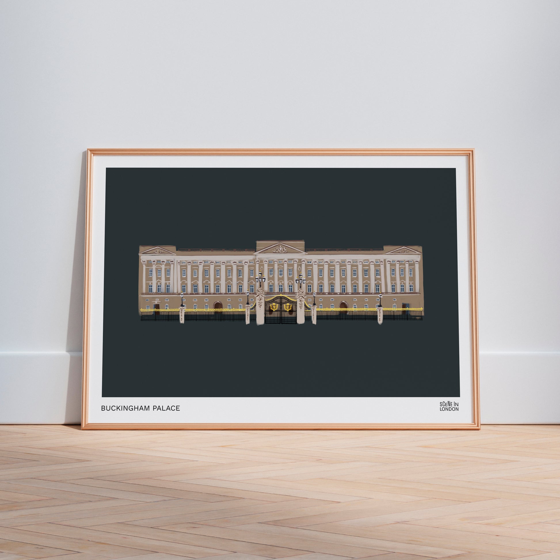 Art print of Buckingham Palace by Scene in London