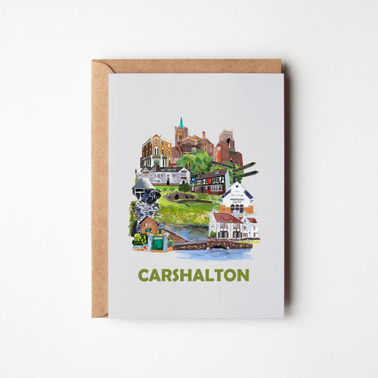 Carshalton greeting card