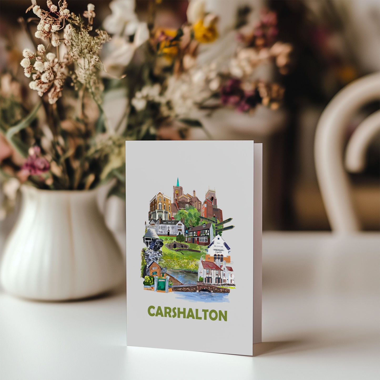 Carshalton art card