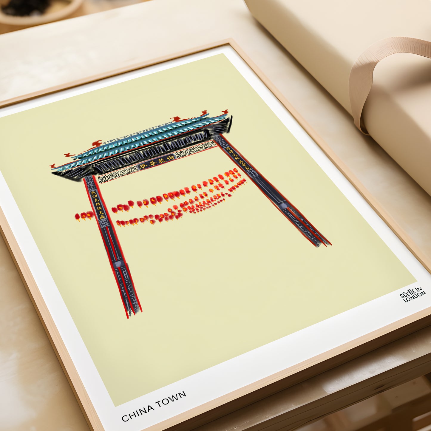 China Town art print by Scene in London