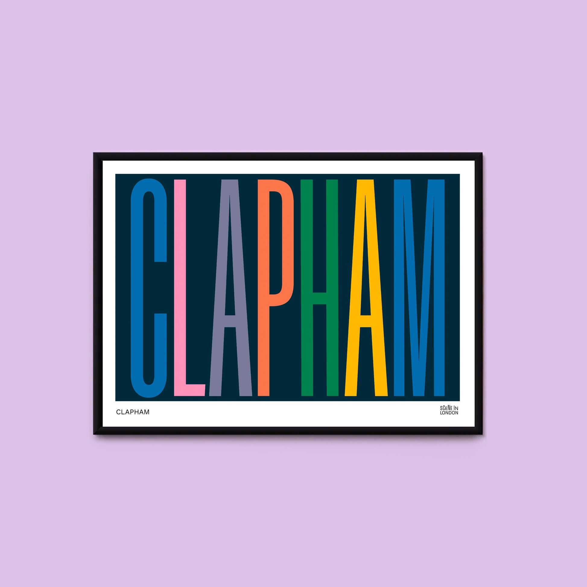 Clapham Art Print 