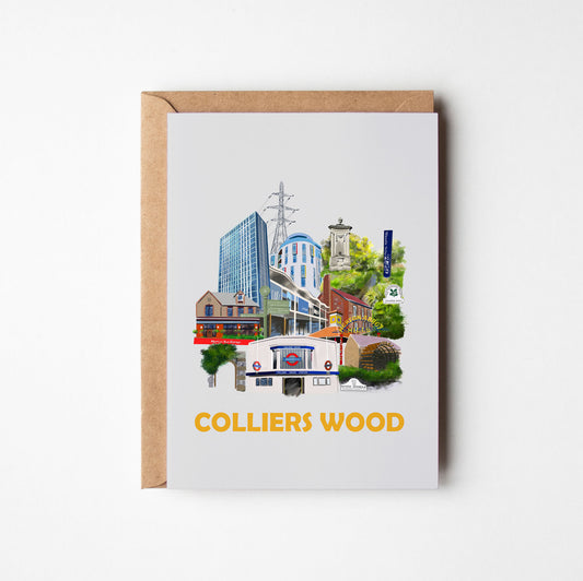 Colliers Wood Greeting Card