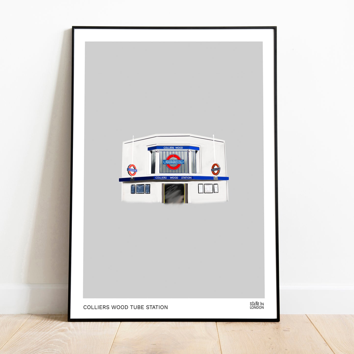 Colliers Wood Station Print