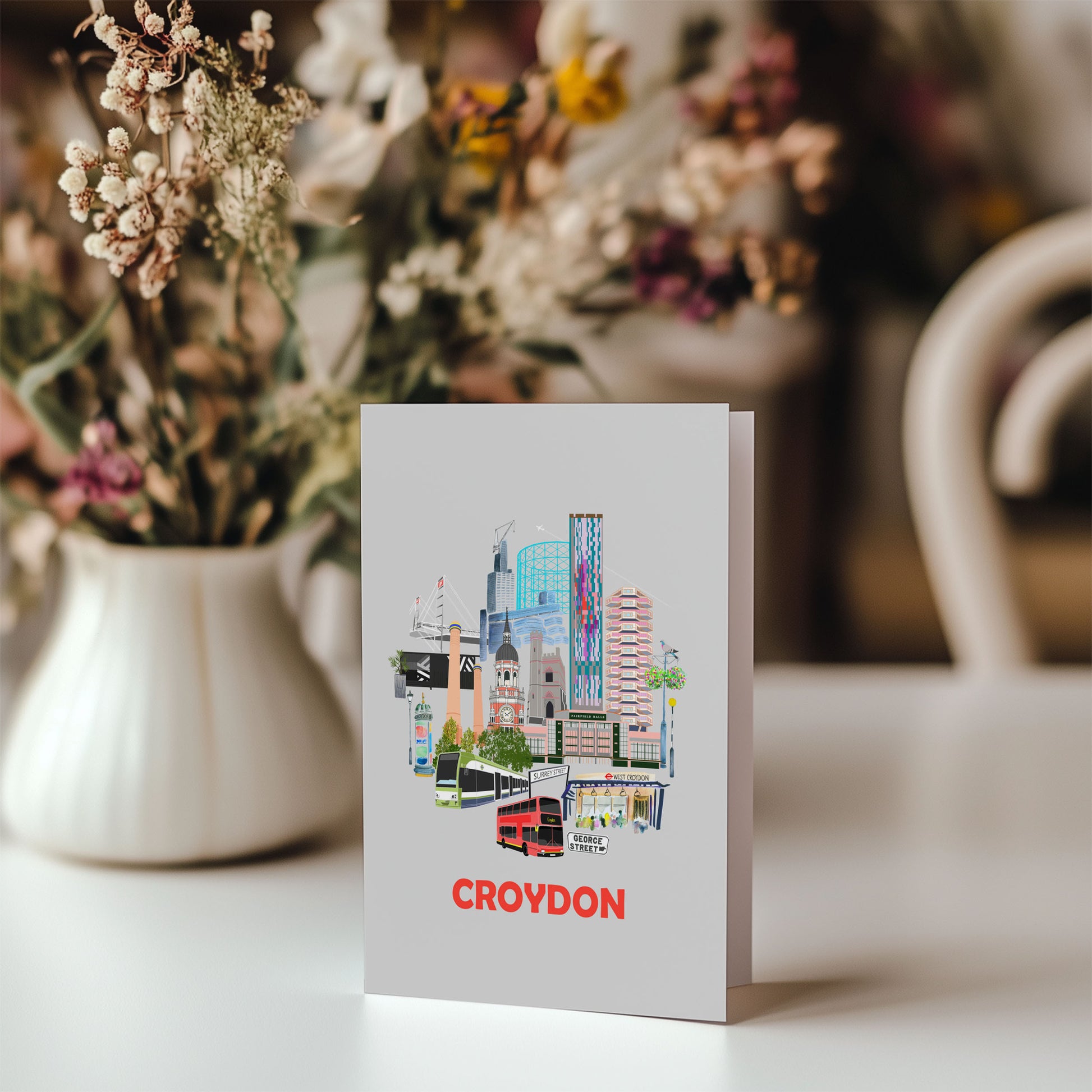 Croydon greeting card