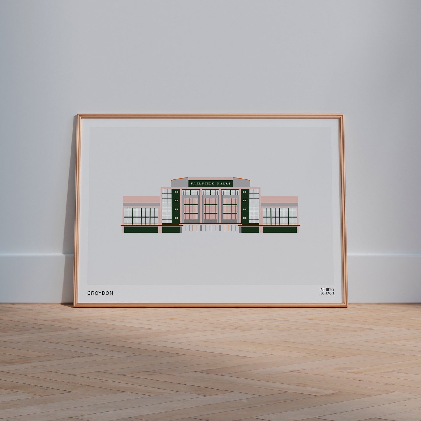 Croydon Fairfield Halls Print