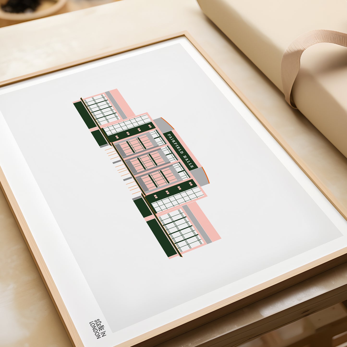 Croydon Fairfield Halls Print