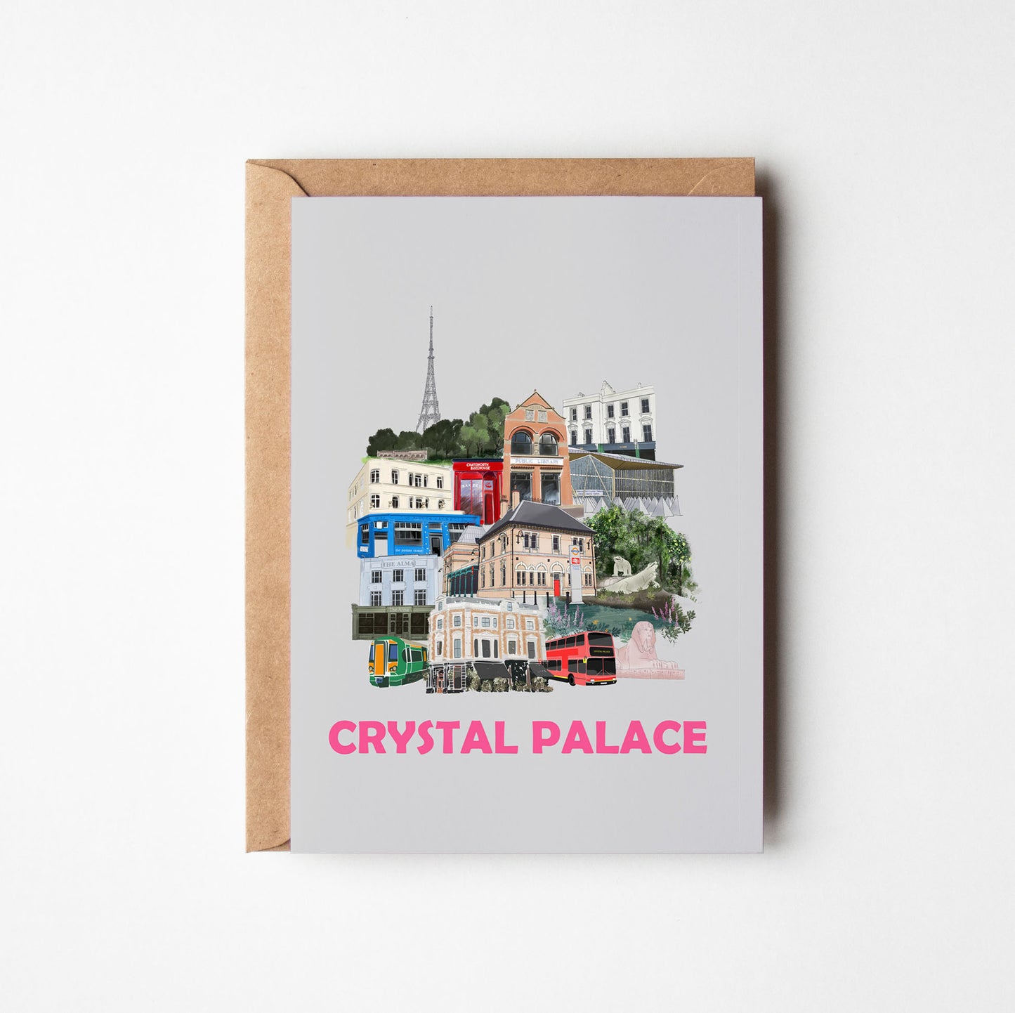 Crystal Palace Greeting Card