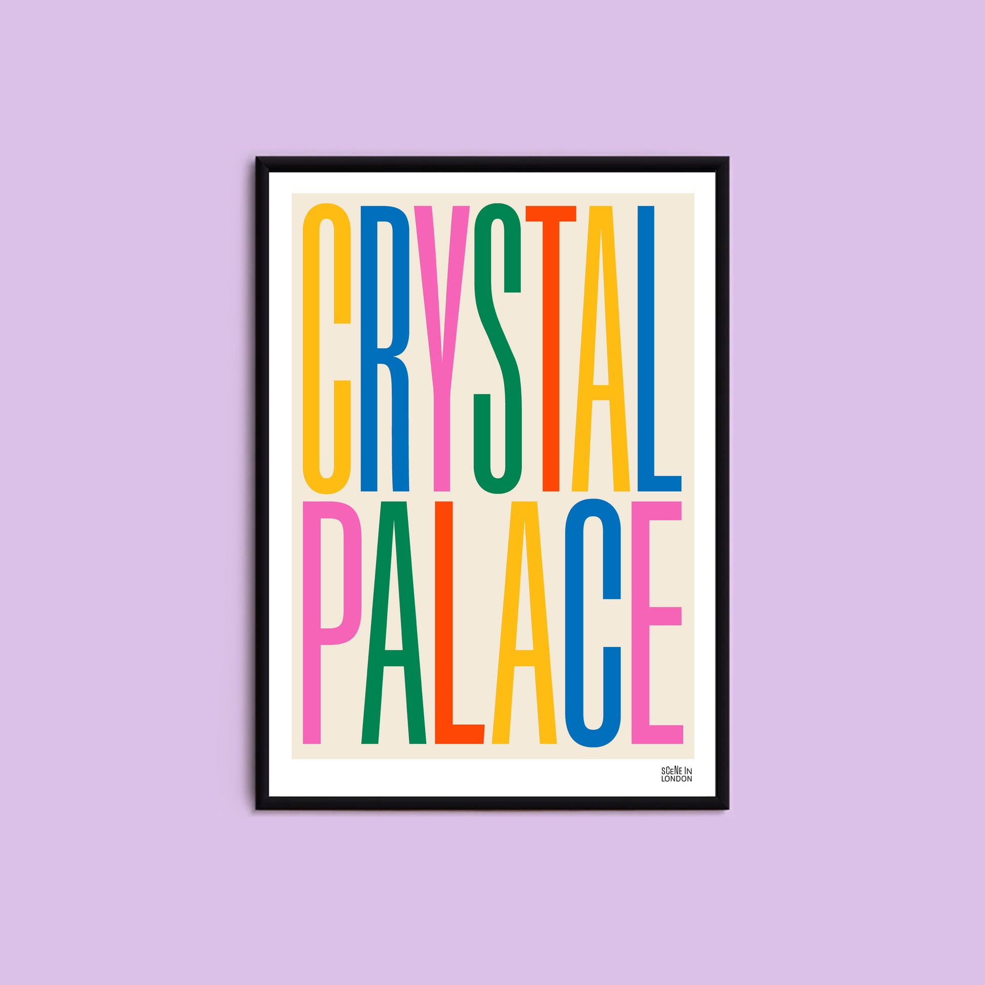 Crystal Palace contemporary print