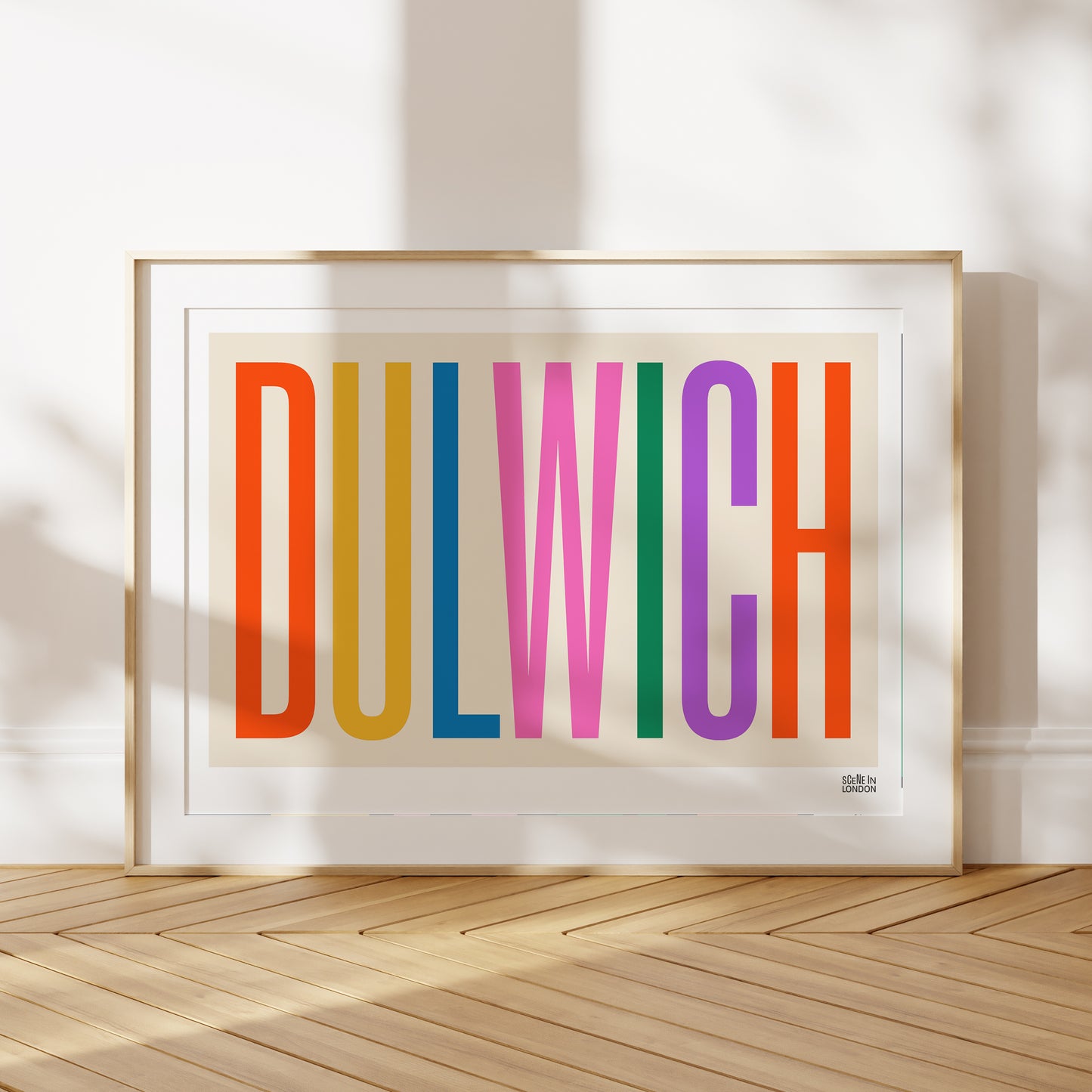 Dulwich London Poster