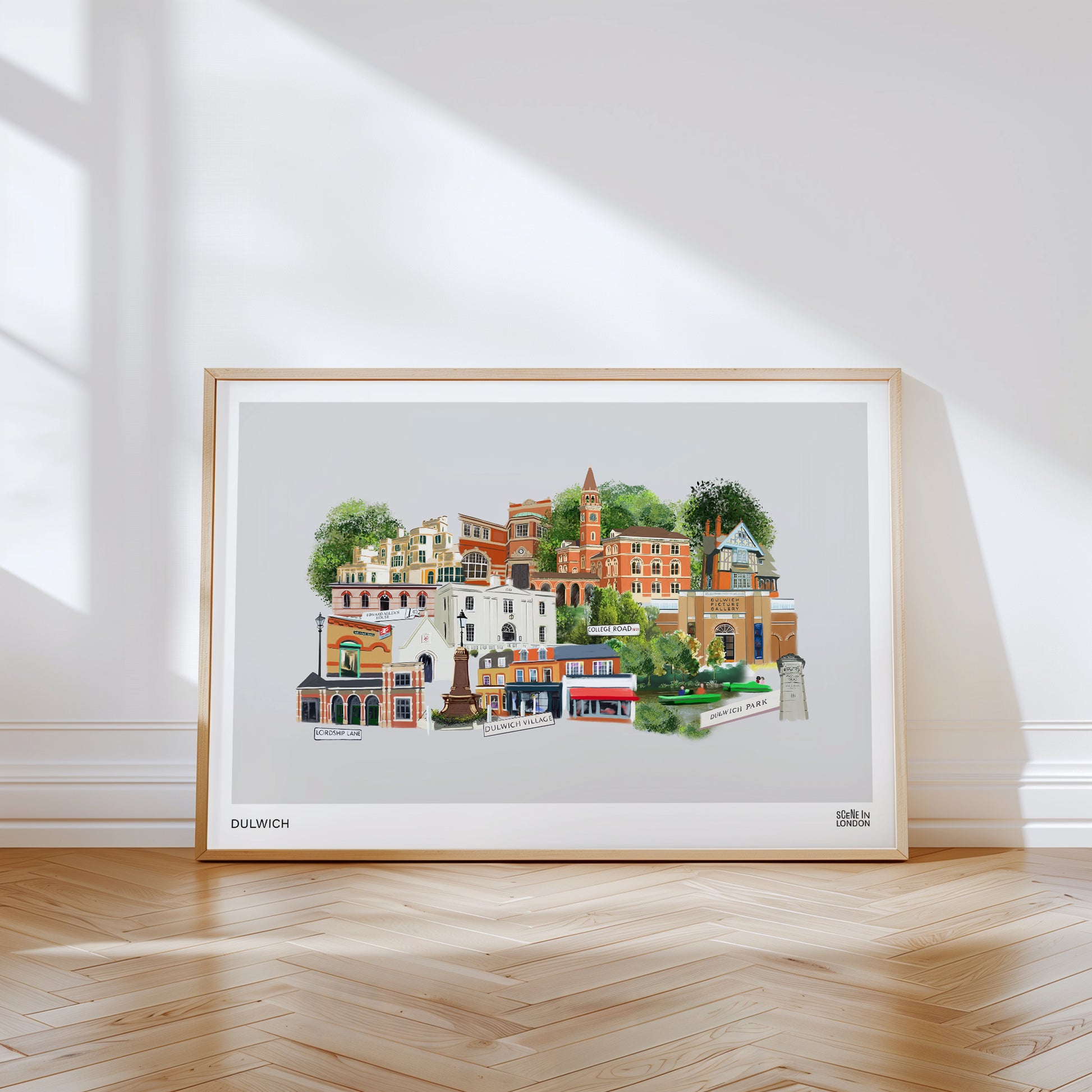 Dulwich London wall art