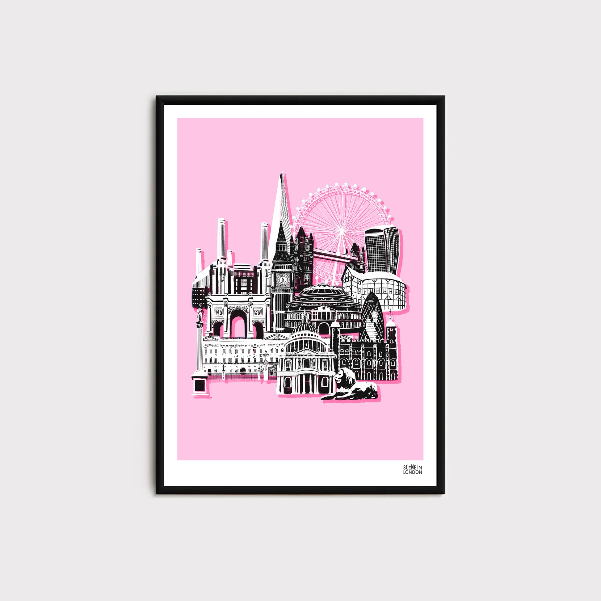 Love in the City London Print