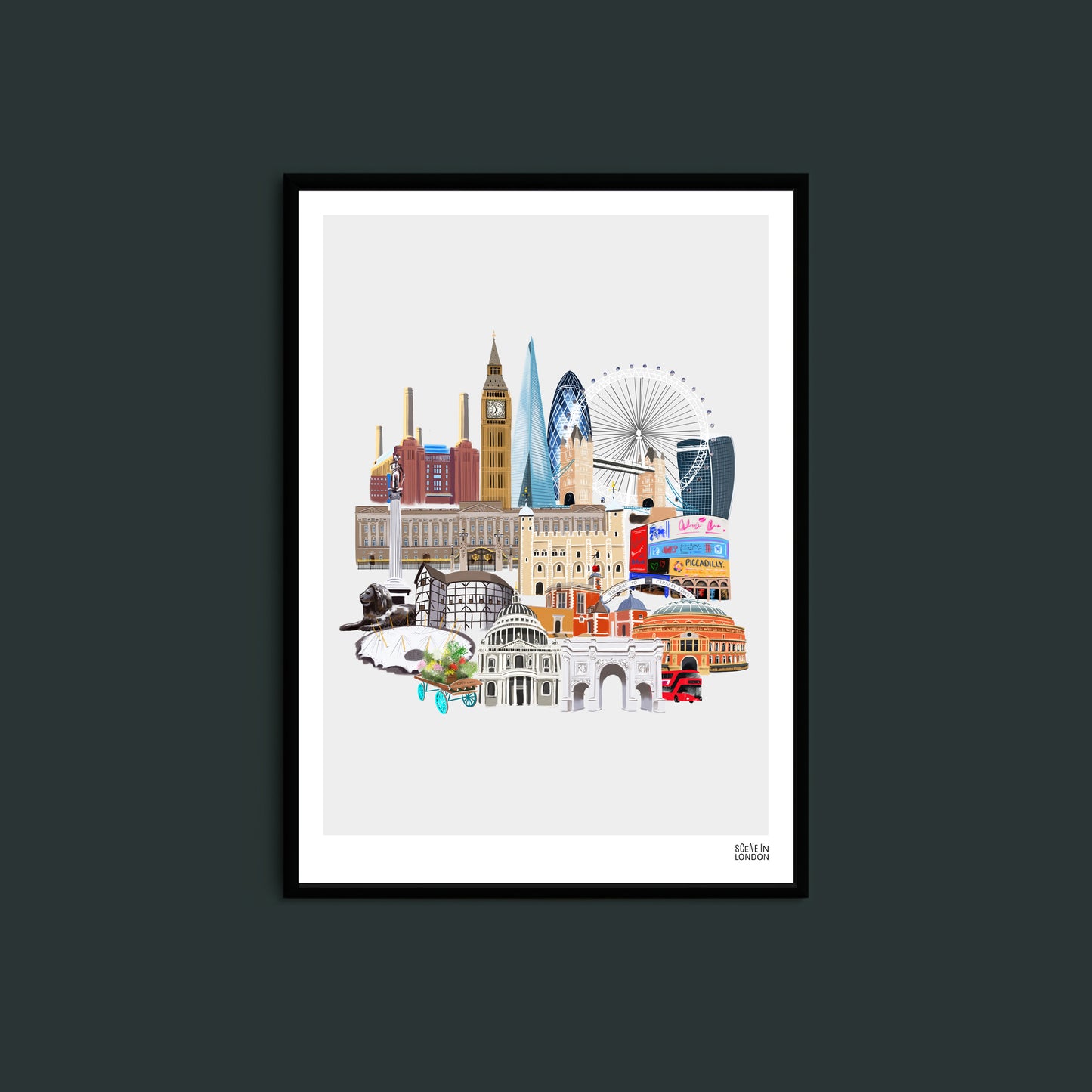 London Montage Print