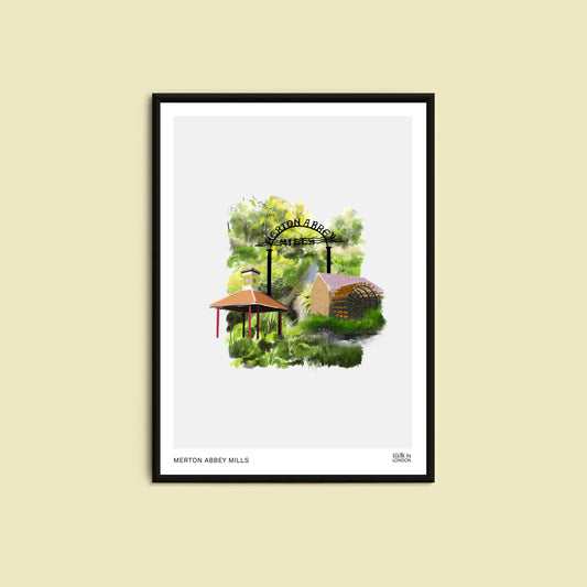 Merton Abbey Mill art print