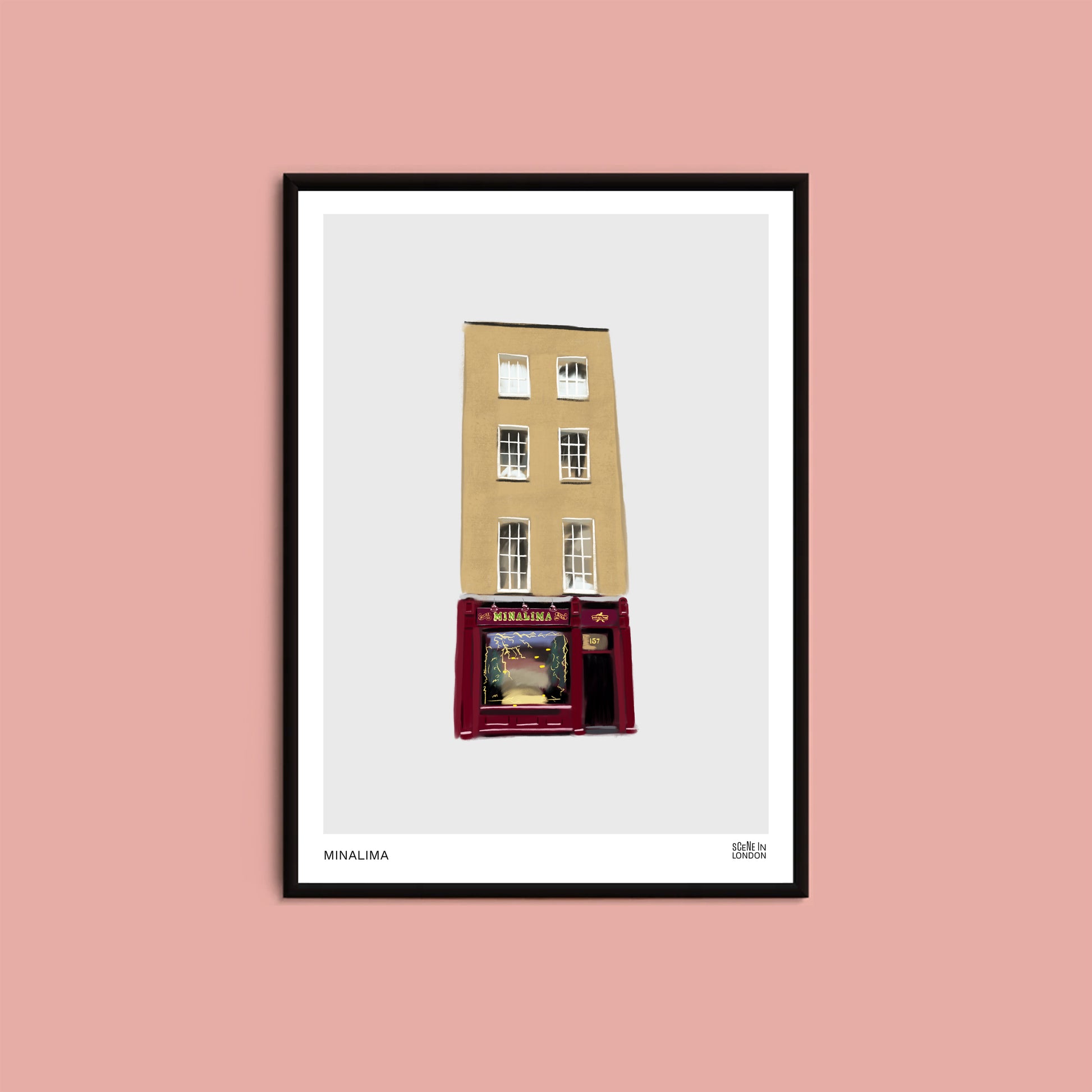 House of Minalima art print