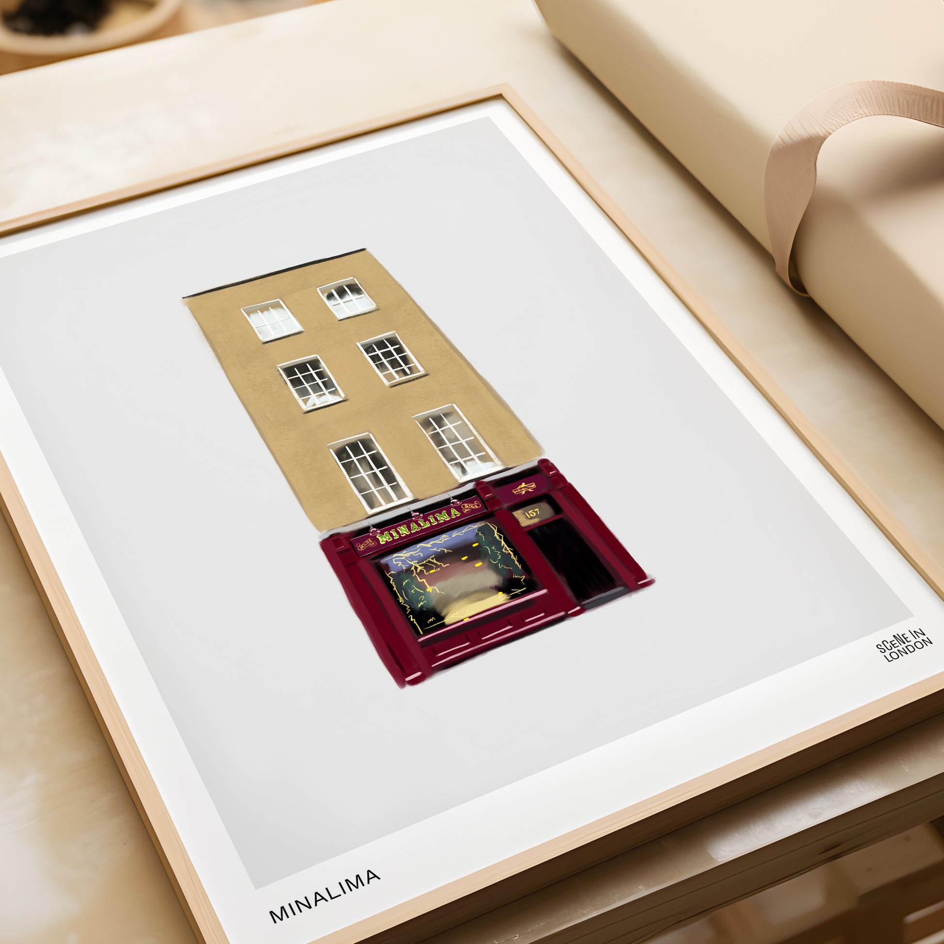 House of Minalima art print