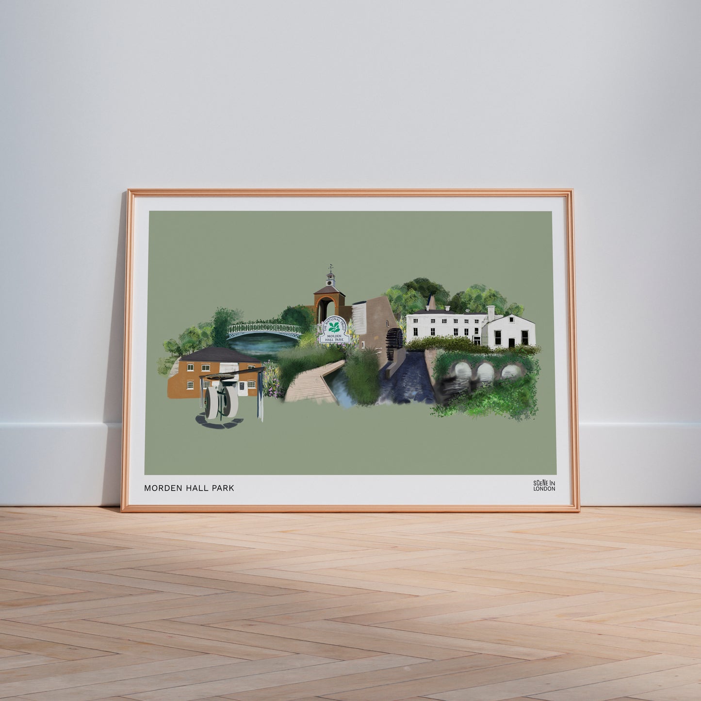 Morden Hall Park Art Print by Scene in London