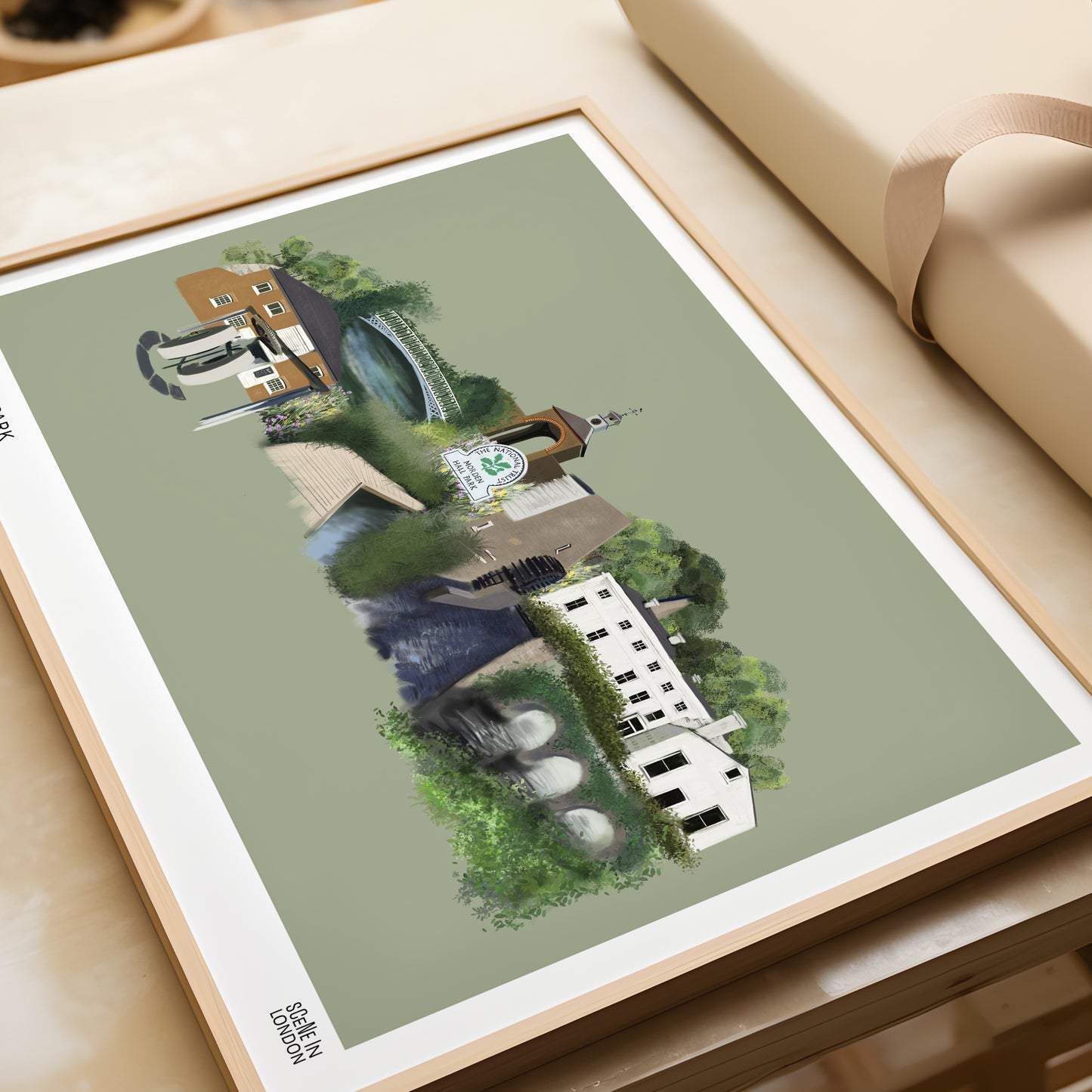 Morden Hall Park Art Print by Scene in London
