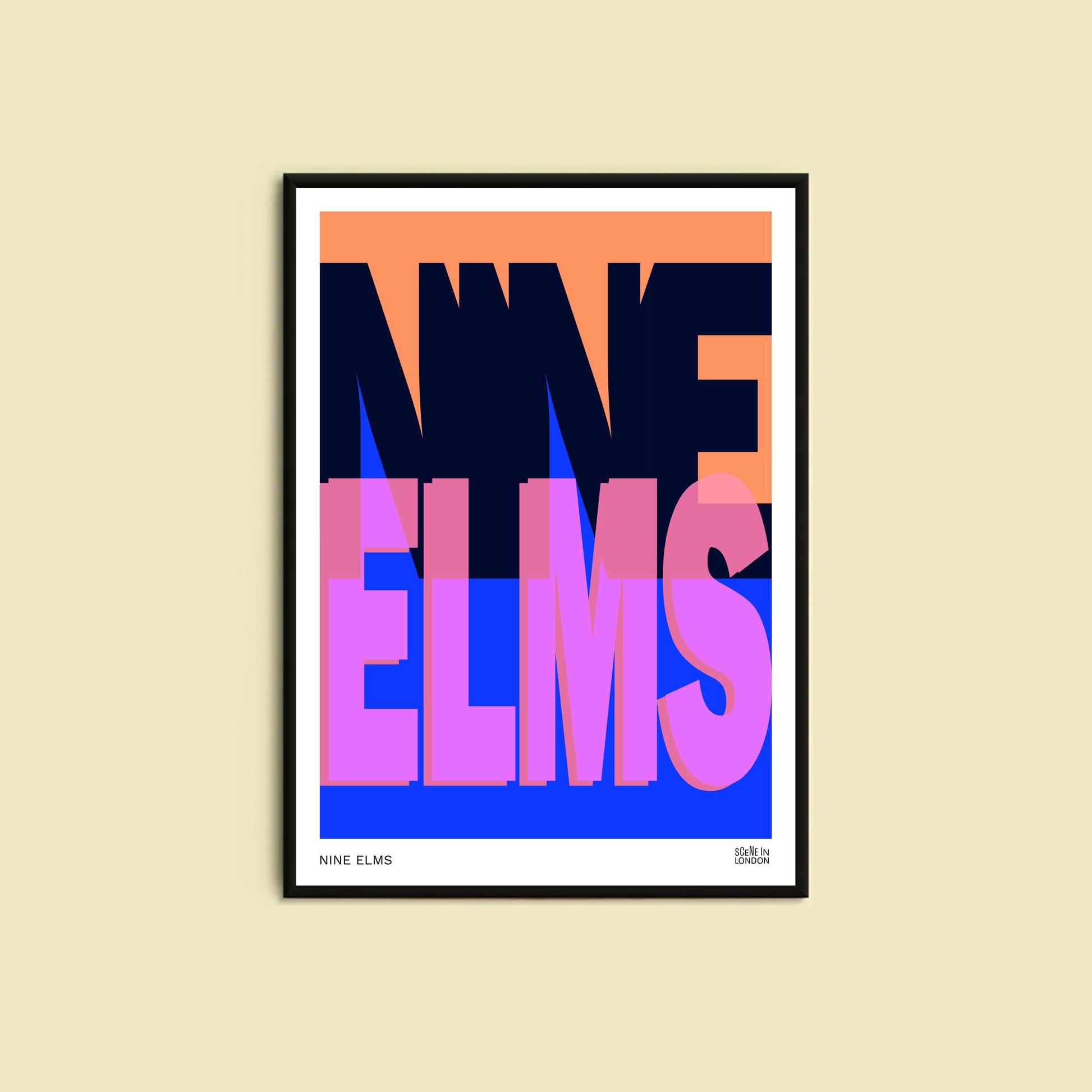 Nine Elms Art Print London