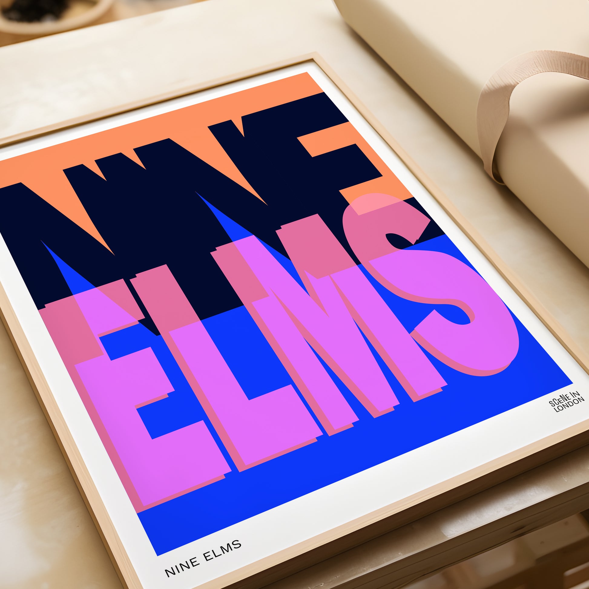 Nine Elms Art Print London