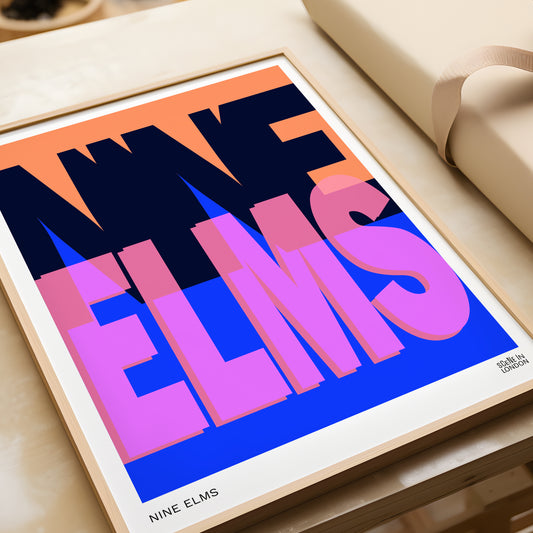 Nine Elms Art Print London
