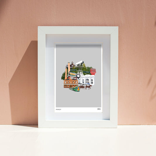 Purley Croydon art print by Scene in London
