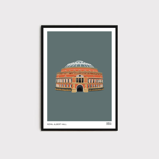 Royal Albert Hall artwork by Samantha Foley, Scene in London