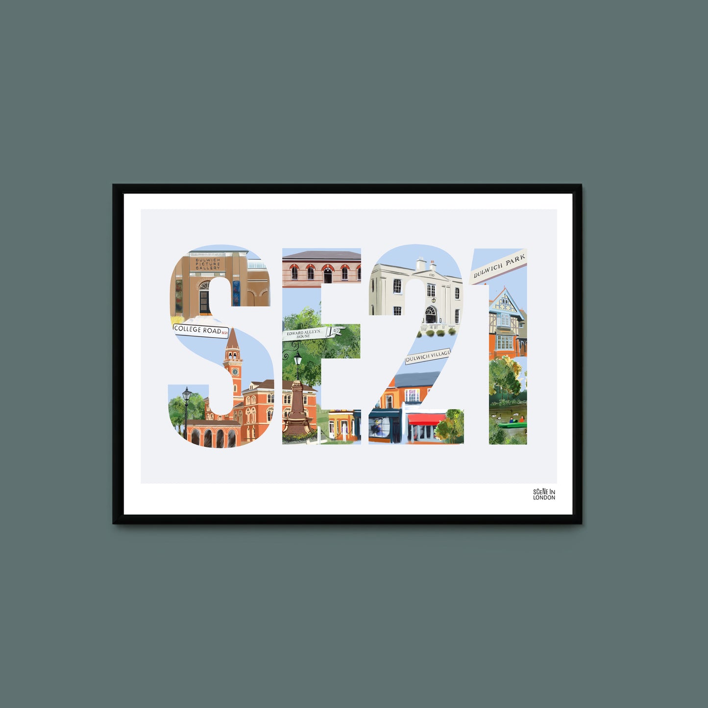 Dulwich SE21 London gift