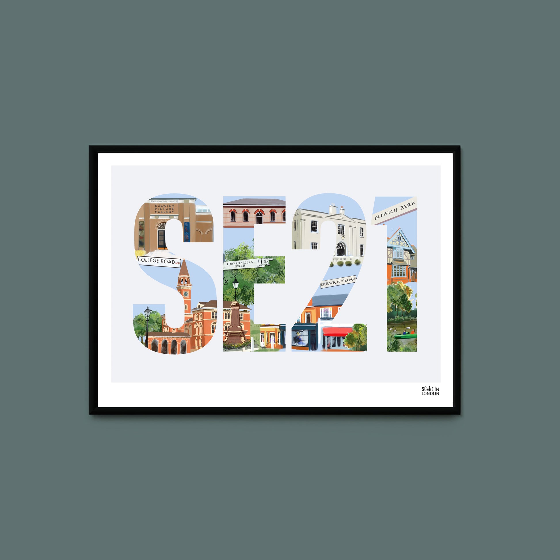 Dulwich SE21 London gift