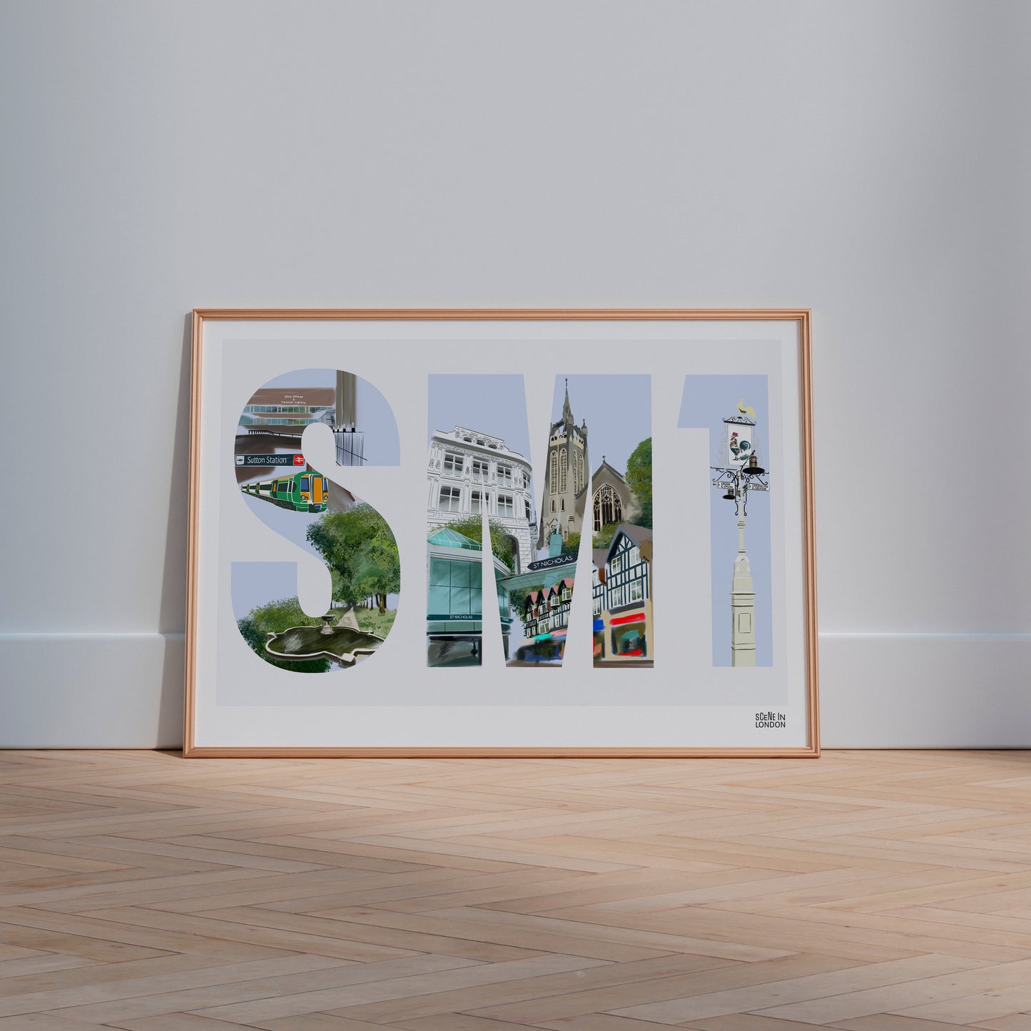 Sutton England Art Print