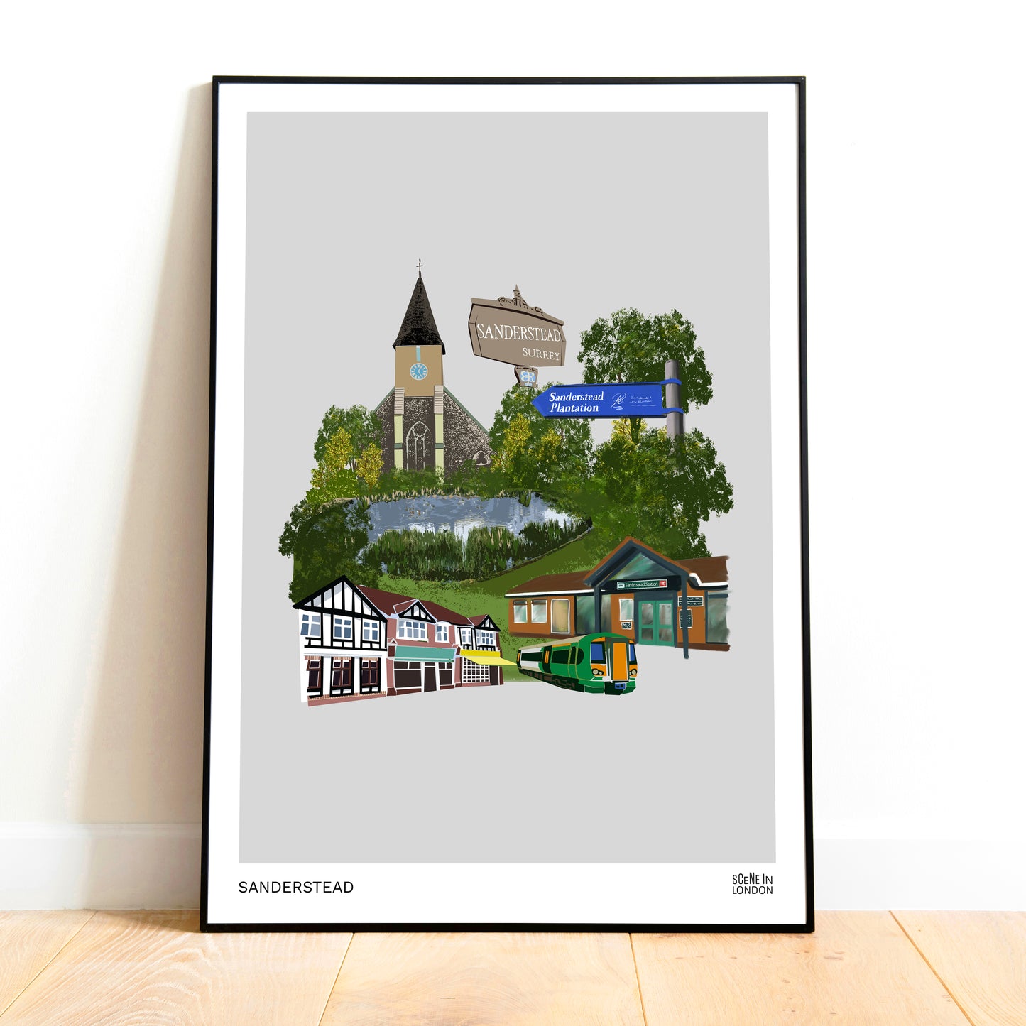 Sanderstead Print