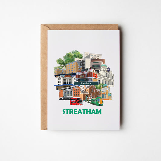 Streatham Greeting Card