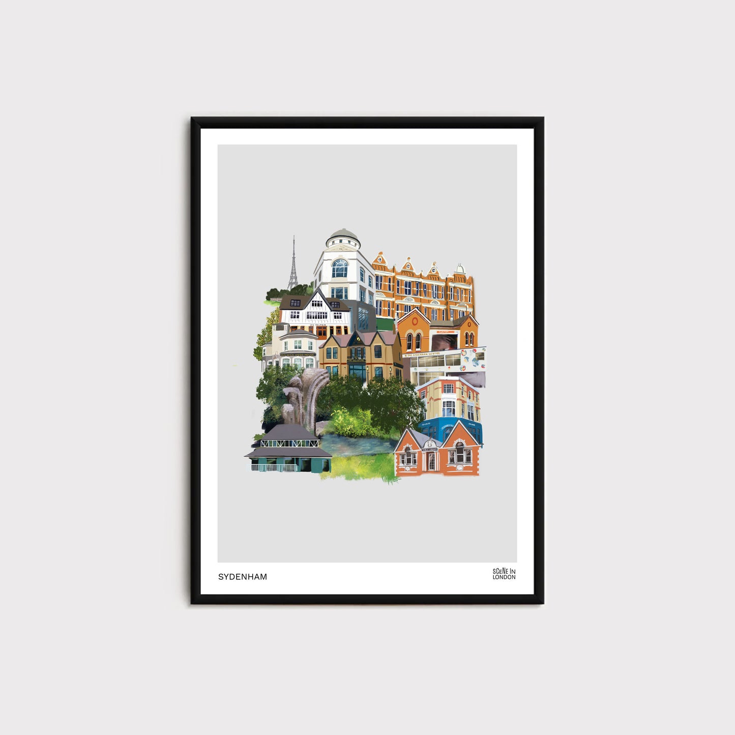 Sydenham Illustration Print