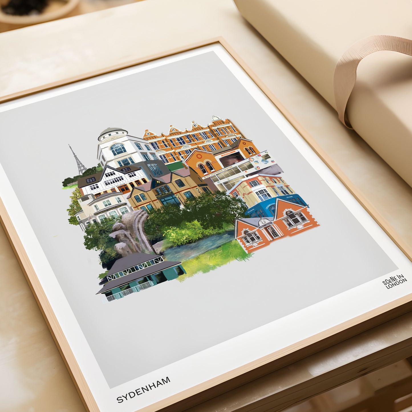 Sydenham Illustration Print