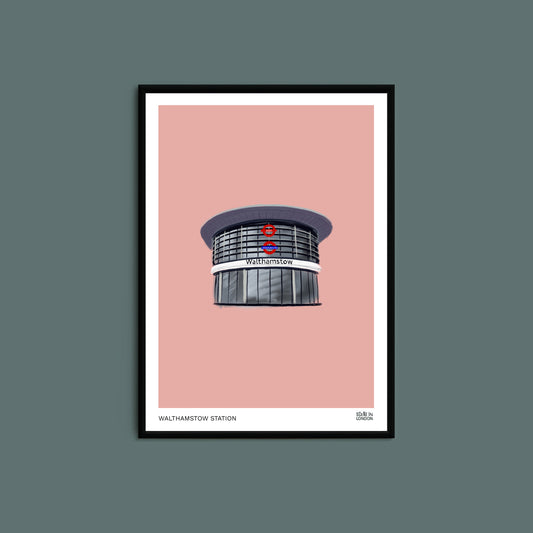 Walthamstow Station Art Print by Scene in London